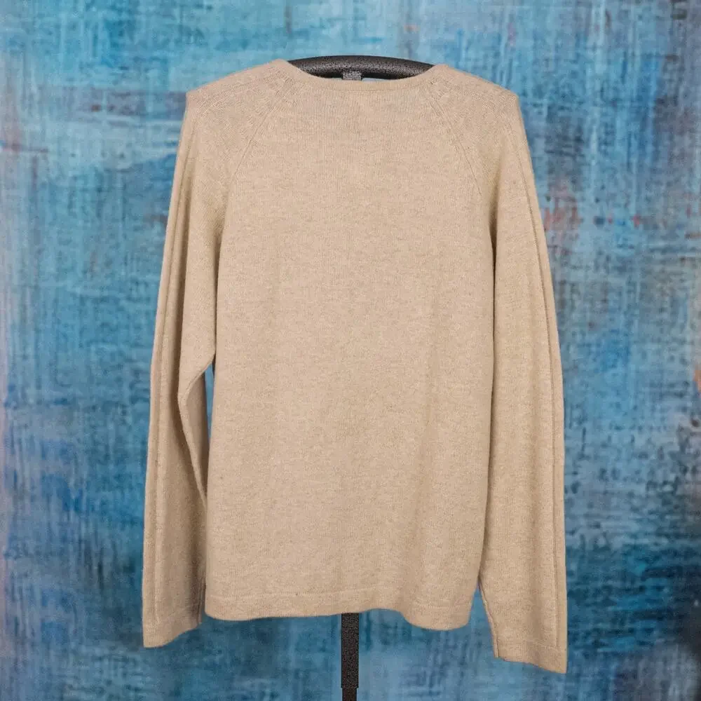 Old Navy Men's Lambswool Pullover Sweater SZ XXL Preppy Casual Academia Classic